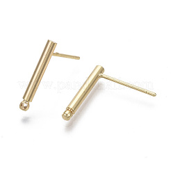 Accessoires de clous d'oreilles en laiton&nbsp;KK-R132-058-NF