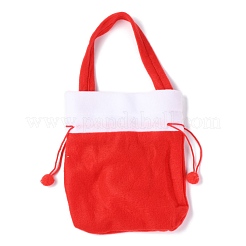 Sacs cadeaux à cordon en tissu&nbsp;AJEW-F052-01