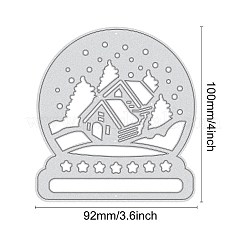 Weihnachten Kohlenstoffstahl Schneidwerkzeuge Schablonen&nbsp;DIY-WH0170-094