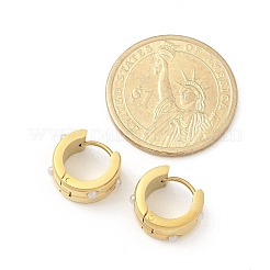 Boucles d'oreilles créoles en acier inoxydable 304 pour femmes&nbsp;EJEW-C096-64G