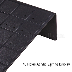 48 Löcher Acrylohrringanzeige&nbsp;EDIS-WH0003-01