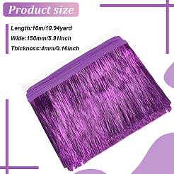 Garniture de gland de guirlande de polyester&nbsp;DIY-WH0430-372C