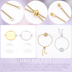 Kit per la creazione di braccialetti a cupola vuota fai da te&nbsp;DIY-UN0005-34