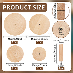 1 sac de moules en bois&nbsp;TOOL-BC0003-26