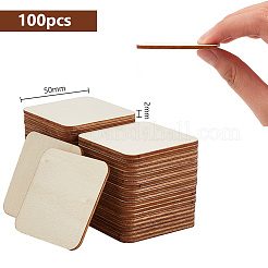 Tranches de bois non finies&nbsp;WOOD-WH0024-159B