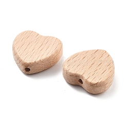 Jouets de dentition pour bébé en bois de hêtre naturel&nbsp;LS-WOOD-D275-01A