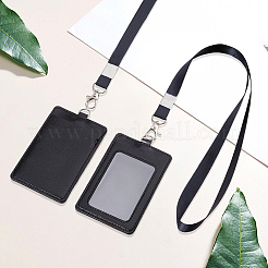 2 porta tessere rettangolare in pelle PU&nbsp;AJEW-SC0031-19