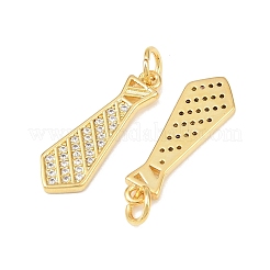 Colgante micropavé cubic zirconia de latón&nbsp;KK-P339-11G