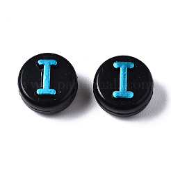 Perles noires opaques acryliques&nbsp;MACR-Q242-009B