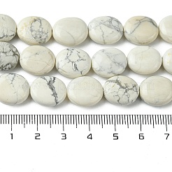 Fili di perline howlite naturale&nbsp;G-K365-B14-02