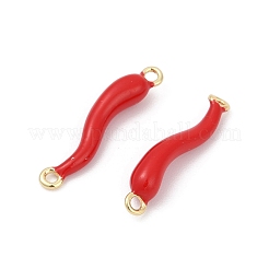 Emaille-Anhänger aus Messing&nbsp;KK-U062-19G