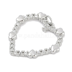 Pendentifs de placage en laiton&nbsp;KK-Q028-51P