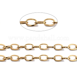 Chaînes porte-câbles en acier inoxydable 304 avec placage ionique (IP)&nbsp;STAS-P301-02G