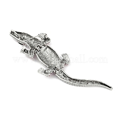 Spille in alligatore con strass in lega&nbsp;JEWB-S022-07A