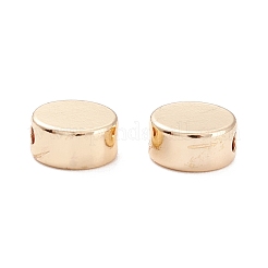 Cuentas espaciadoras de latón chapado en estante&nbsp;LS-KK-F829-06C-G