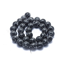 Natur Xiuyan Jade Perlen Stränge&nbsp;G-O179-B03-10mmF