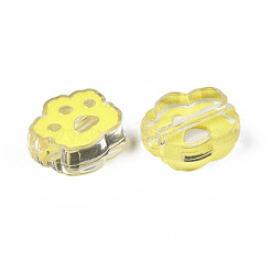 Perles en acrylique transparente&nbsp;ACRC-S039-06C