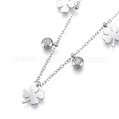 Collane con ciondolo in acciaio inossidabile 304&nbsp;NJEW-K120-01