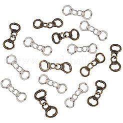 Links collegamenti in lega di stile tibetano&nbsp;TIBEP-PH0005-09