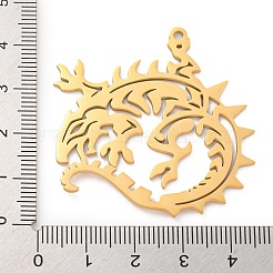 Ionenplattierung (IP) 304 Edelstahlanhänger&nbsp;STAS-K270-24G