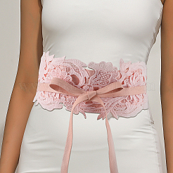 Ceinture à chaîne large en similicuir&nbsp;AJEW-WH20022-83C