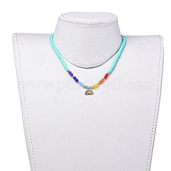 Bijoux chakra&nbsp;NJEW-JN02526-M