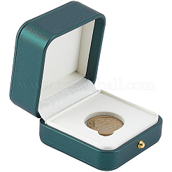 Aufbewahrungsbox für Gedenkmünzen aus PU-Leder&nbsp;AJEW-WH20054-229B