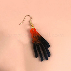 Stampi per statue in silicone con ciondoli a mano scheletro fai da te&nbsp;DIY-D060-14