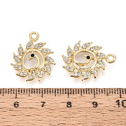 Legierung rhinestone-anhänger&nbsp;FIND-N008-21KCG