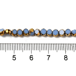 Chapelets de perles en verre électroplaqué&nbsp;X-EGLA-P061-01A-08