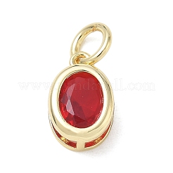 Charms in ottone zirconi a pavé di ottone&nbsp;KK-CBA56EF-30G