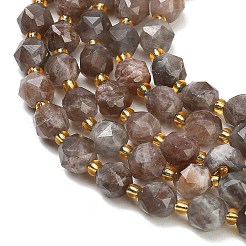 Brins de perles naturelles multi-pierre de lune&nbsp;GG-CBA3921-B09-8mm