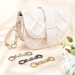 6 chaîne de câble d'extension de sac en alliage de zinc 3 couleurs&nbsp;FIND-FH0003-59
