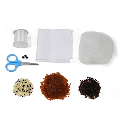 Kit de bordado de cuentas de animales de vaca de las Tierras Altas 3D&nbsp;AC-CBA6750-01