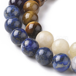 Colliers de perles sur le thème du chakra 7&nbsp;G-F668-23-10mm