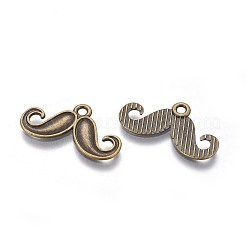 Tibetischer stil Aluminium Anhänger & Charms&nbsp;LS-TIBEP-S284-AB-NR