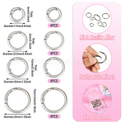 16pcs 4 Arten Legierungsfedertorringe&nbsp;FIND-TA0010-17