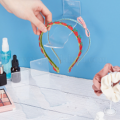 Estante de almacenamiento de esquina de pared de acrílico transparente&nbsp;AJEW-WH0534-37B