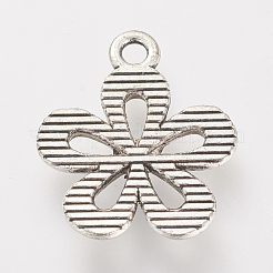Pendente in lega stile tibetano&nbsp;X-TIBE-S306-12AS-RS