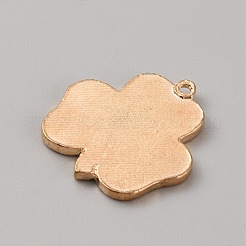 Pendenti smaltati in lega per il giorno di san patrizio&nbsp;ENAM-WH0004-04KCG-07
