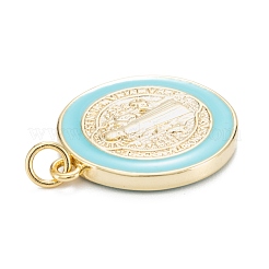 Ciondoli smaltato in ottone&nbsp;KK-G399-01