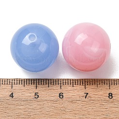 Zweifarbige Acrylperlen in Edelsteinoptik&nbsp;AC-CBA7B05-14