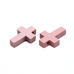Gefärbt Holz-Anhänger&nbsp;WOOD-WH0025-60B