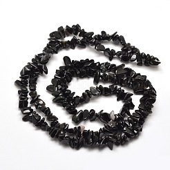 Natürlichen Obsidian Chip Bead Stränge&nbsp;X-G-M205-06