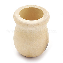 Unfertige leere Vase aus Holz&nbsp;X-WOOD-S040-81