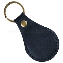 1 Schlüsselanhänger aus Leder&nbsp;AJEW-WH20020-344F