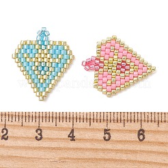 3 ciondolo a seme in vetro Miyuki&nbsp;PALLOY-MZ01333