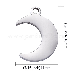 Pendentifs en acier inoxydable 304 résistant au ternissement&nbsp;LS-STAS-I140-05