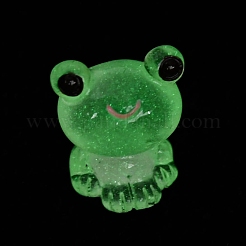 Ornement grenouille en résine lumineuse&nbsp;CRES-M020-07B