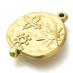 Pendentifs en acier inoxydable 304 avec placage ionique (IP)&nbsp;STAS-I310-04G